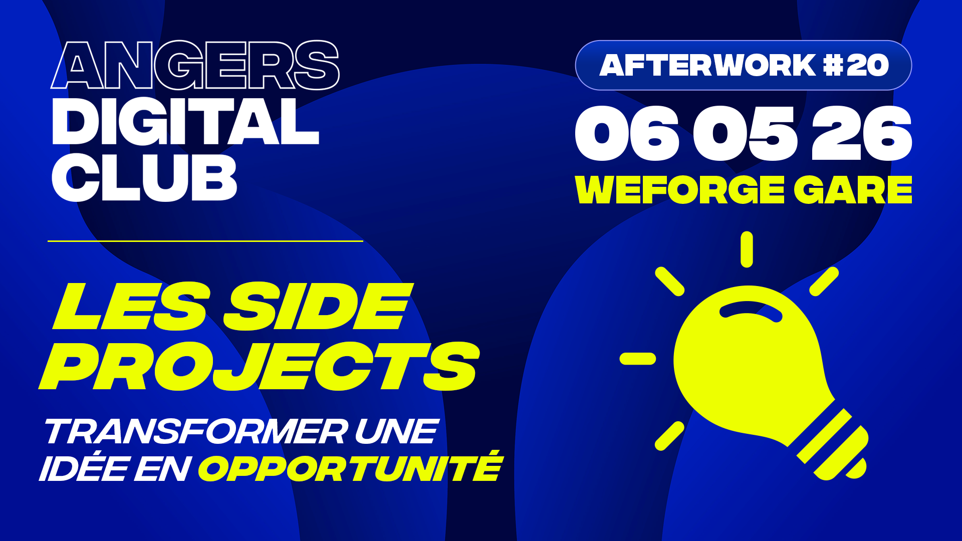 Afterwork #20 - Les side projects